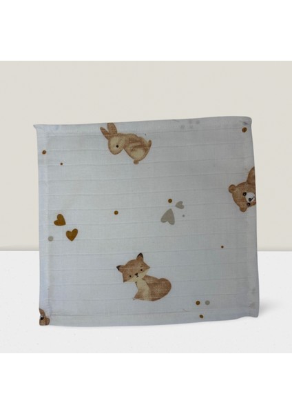 4 Adet Bebek Ağız Mendili, %100 Pamuklu Müslin Kumaş fiyatları