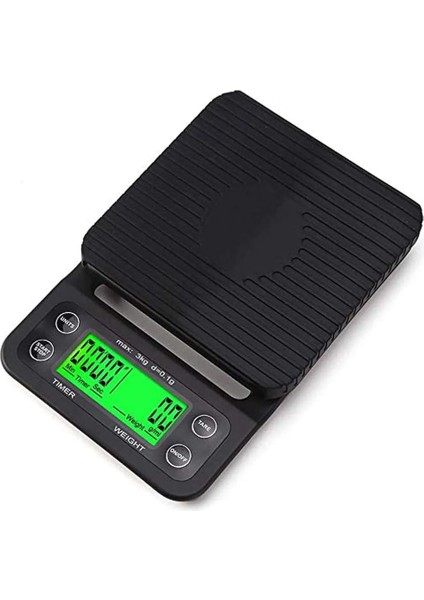 Profesyonel Dijital Zaman Ayarlı Kahve Mutfak Terazisi Tartı fırsatları