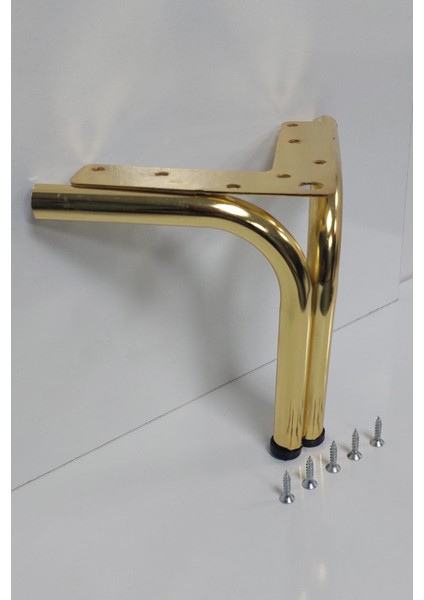 Yağmur Model 20 cm Gold Metal Mobilya Ayağı