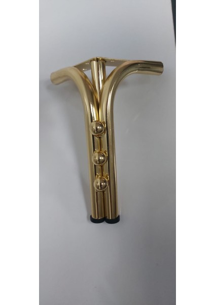 Damla Model 15 cm Gold Metal Mobilya Ayağı