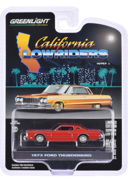 1/64 California Lowriders Series 6- 1973 Ford Thunderbird
