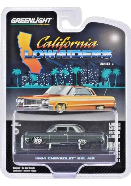 1/64 California Lowriders Series 6- 1964 Chevrolet Bel Air