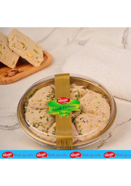 Antep Fıstıklı Kürek Helva Glutensiz Doğal 550 gr