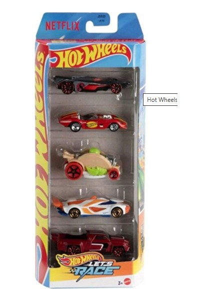 Beşli Araba Seti Let's Race JBJ79