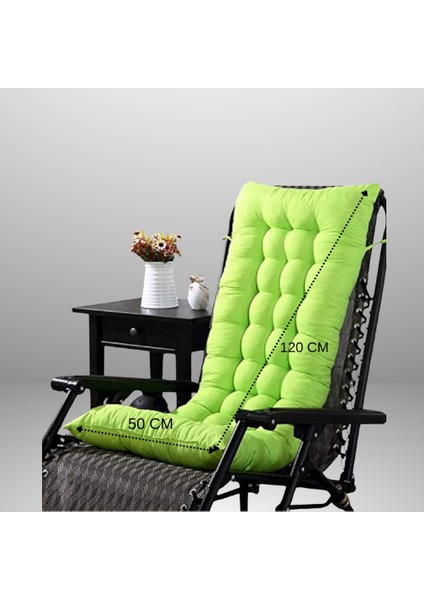 Sallanan Sandalye Minderi 50 x 120 cm Yeşil Renk