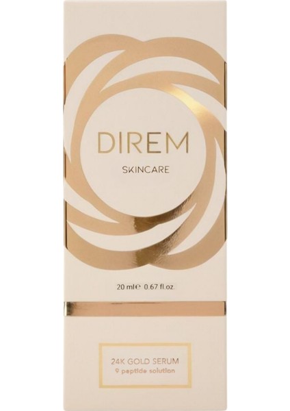 24K Saf Altın & 9peptide Içeren Onarıcı ve Besleyici Serum