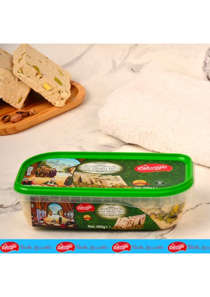 Doğal Antep Fıstıklı Helva 600 gr