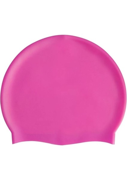 Çocuk ve Yetişkin Bonesi Ince ve Hafif Esnek Silikon Bone Yüzücü Bonesi Deniz Havuz