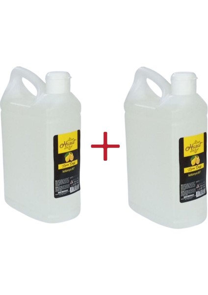 Doğal Limon Esanslı Kolonya 900 ml 2 Adet