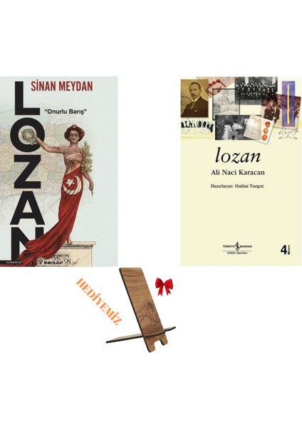 Lozan - Ali Naci Karacan / Lozan - Sinan Meydan / 2 Kitap Set ( Telefon Tutucu Hediyemiz)