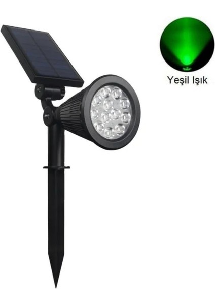 18WATT Solar Çim / Bahçe Aydınlatma Armatürü