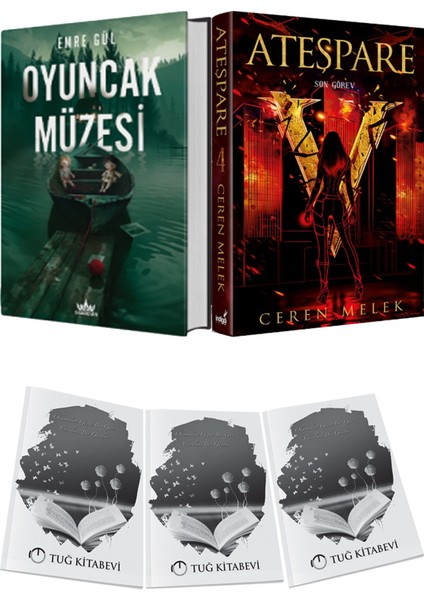 Ateşpare 4 Son Görev Ciltli ve Guardian Oyuncak Müzesi Ciltli Emre Gül 2li Set + Hediyeli