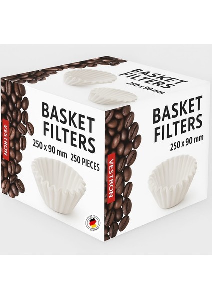 Filtre Kahve Kağıdı 90/250 Basket (1000 Adet) Vcw