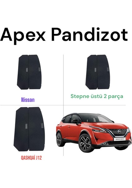 Nissan Qashqai J12 Stepne Üstü Pandizot