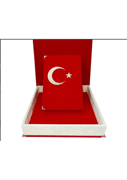 Mühürlü Orta Boy Plaketli Kadife Kuran-I Kerim-Albayrak Hediyeli fırsatları
