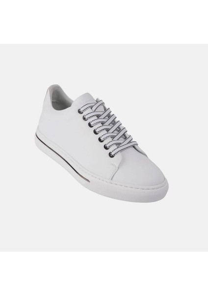 21031 Erkek Deri Sneaker Ayakkabı