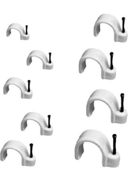 Kroşe 7 Numara 16 Mm Beton Çivili (4x10) 100'lü Paket