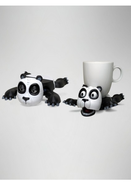 Panda Bardak Altılığı Hareketli Bardak Altlığı
