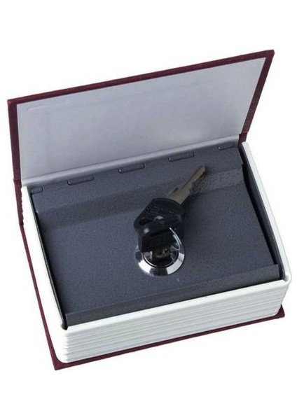 Kitap Şeklinde Mini Boy Kilitli Kasa ve Kumbara fırsatları