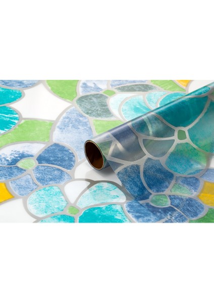 Yapışkanlı Folyo 2m Vitray Desen No:63 12'li Kutu