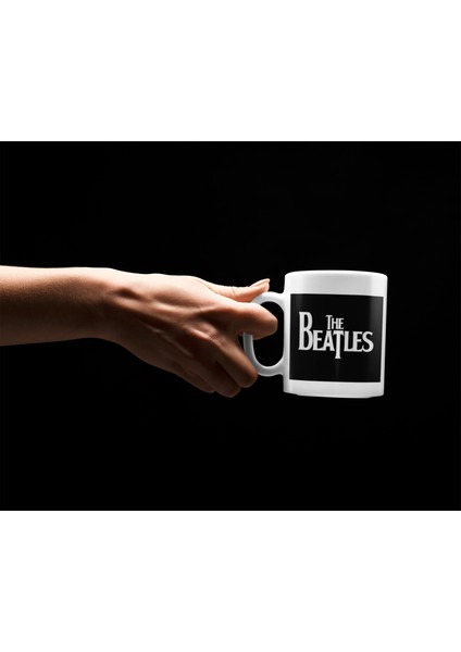 The Beatles Temalı Porselen Kupa Bardak