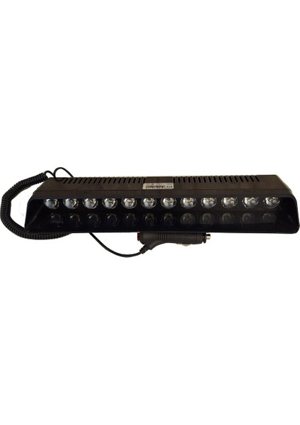 Çakar Lamba Cam Içi Uzaktan Kumandalı 12 Ledli