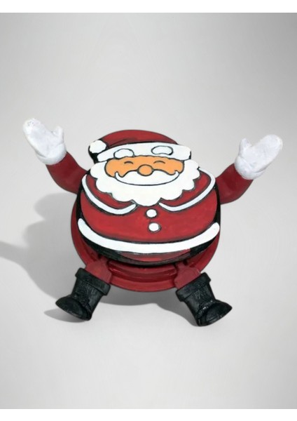 Noel Baba Santa Bardak Altlığı Hareketli Bardak Altlığı