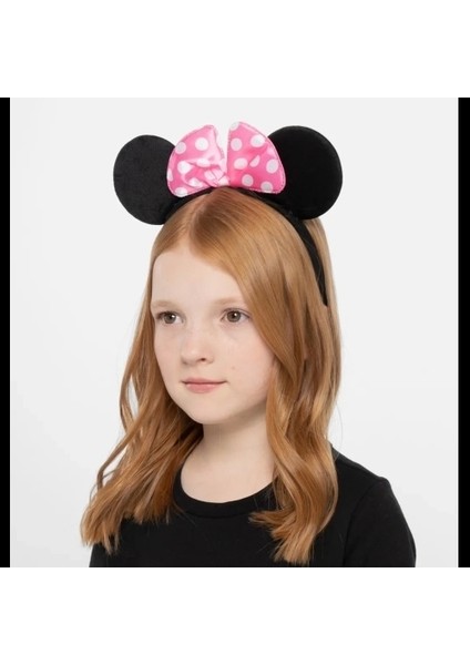 Pembe Fiyonklu Minnie Mouse Tacı