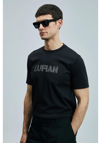 Thınk Modern Grafik T- Shirt Siyah fırsatları