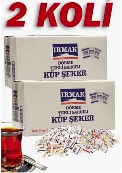 Tek Sargılı Şeker 5kg•2koli