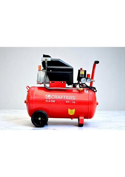 Crafters, Cr-Ac D500, 50 Lt Hava Kompresörü 2,5 Hp