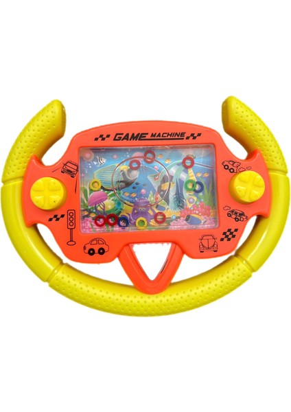 Direksiyon Şeklinde Ikili Suda Halka Geçirme Oyunu 15 cm