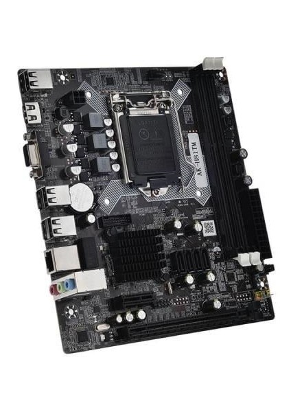 H81 Alpha Force AK-H81M El Ddr3 HDMI Pcıe 2.0 1150P Matx
