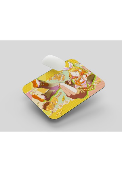 Project Sekai Kagamine Rin 22X18 Mousepad - Anime Mousepad