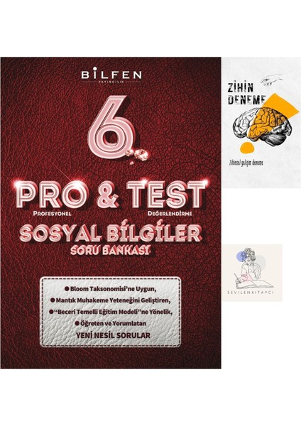 Bilfen Yayıncılık 6.Sınıf Protest Sosyal Bilgiler Ileri Seviye Soru Bankası+Zihin Deneme+Krm-868