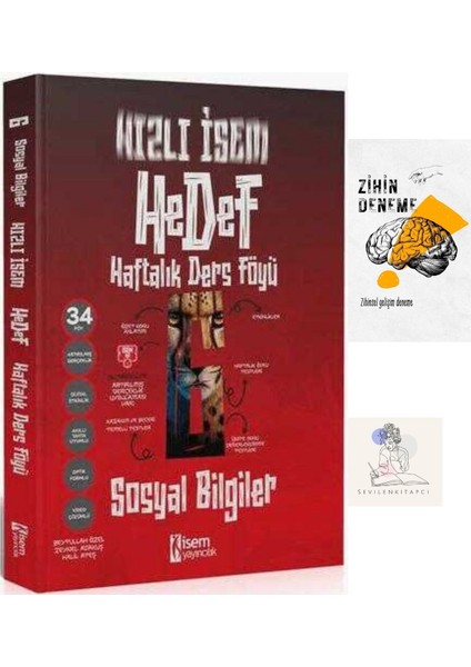 Isem Yayıncılık 6.Sınıf Hızlı Isem Sosyal Haftalık Ders Föyleri+Zihin Deneme+Krm-470