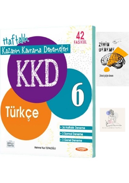 Kurmay Fenomen 6.sınıf Kkd Türkçe Haftalık DENEMELERİ+ZİHİNDENEME+KRM-1268