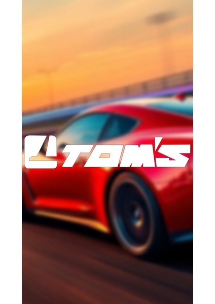 Toms 20X4 Jdm Yazı Araba-Motosiklet Cam Etiket Sticker Beyaz Renk
