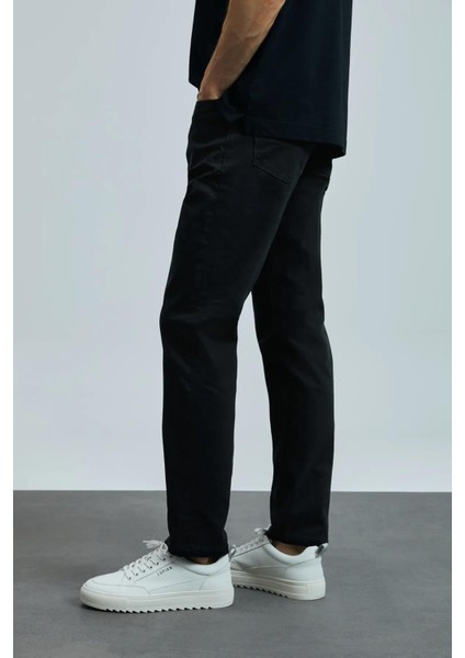 Anton Smart Jean Erkek Pantolon Slim Fit Siyah fiyatları