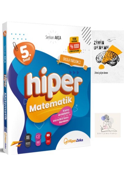 5.Sınıf Matematik Konu Anlatımlı Soru Bankası+Zihin Deneme-Sk-70