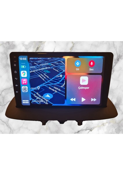 Renault Fluence/megane 3 2010-2015 Yıl Uyumlu 9 Inç Android Multimedya Carplay+Android Auto+Navigasyon fiyatları