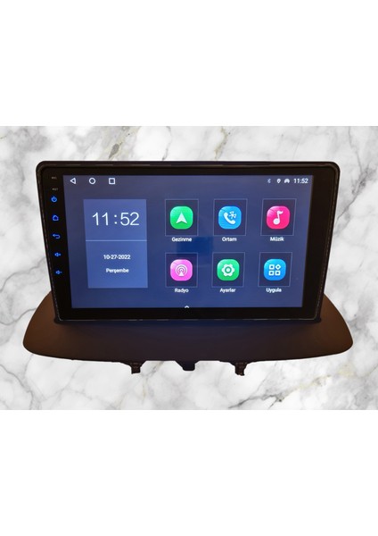 Renault Fluence/megane 3 2010-2015 Yıl Uyumlu 9 Inç Android Multimedya Carplay+Android Auto+Navigasyon modelleri