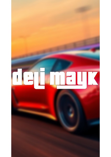 Deli Mayk 20X6,5 Jdm Yazı Araba-Motosiklet Cam Etiket Sticker Beyaz Renk