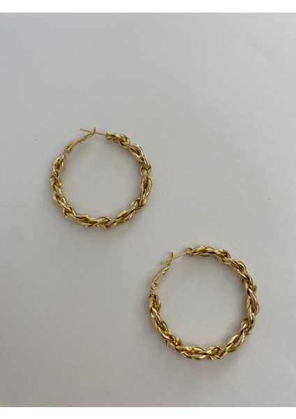 Burgu Halka Gold Küpe fırsatları