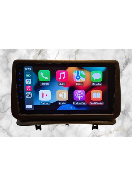 Renault Clıo 3 2006-2012 Yıl Uyumlu 9 Inç Android Multimedya Carplay+Android Auto+Navigasyon modelleri