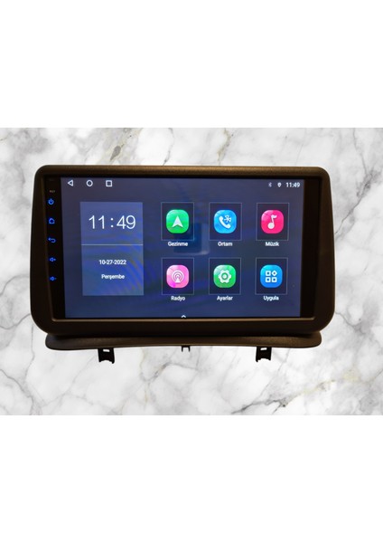 Renault Clıo 3 2006-2012 Yıl Uyumlu 9 Inç Android Multimedya Carplay+Android Auto+Navigasyon fırsatları