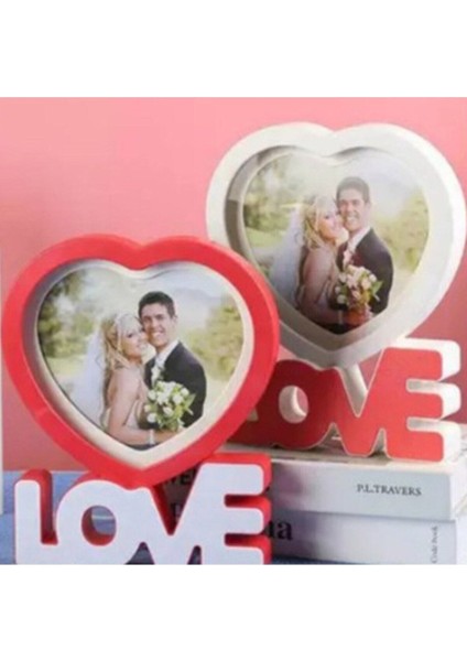 Kişiye Özel Fotoğraf Çerçeveli Ledli Love Sihirli Ayna modelleri
