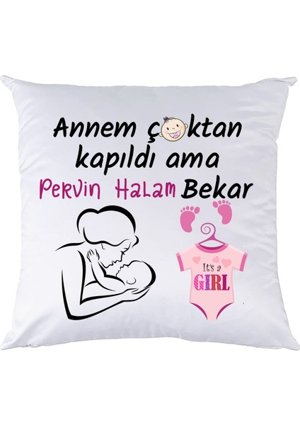 Halam/Teyzem Bekar Kız Bebek Yenidoğan Hediyesi Yastık fiyatları