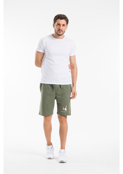 Süperlife Erkek Yelken Baskılı Standart &regular Kalıp Şort SPR25SR083