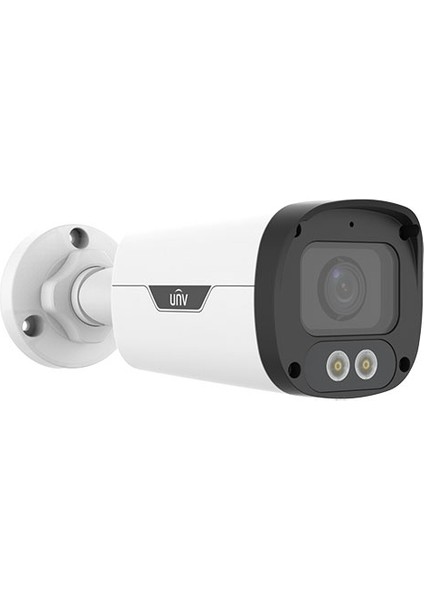 Uniview IPC2314LE-ADF40KM-WL 4mp Ip 4.0 mm Sabit Lens H.265+ Colorhunter Sesli Bullet Güvenlik Kamerası